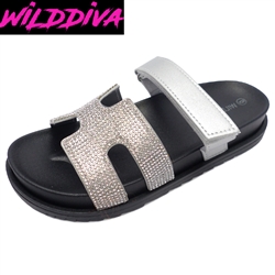 AILEEN-10 WHOLESALE WOMEN'S FOOTBED SANDALS