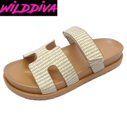 AILEEN-10B WHOLESALE WOMEN'S FOOTBED SANDALS