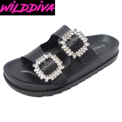 AILEEN-16A WHOLESALE WOMEN'S FOOTBED SANDALS