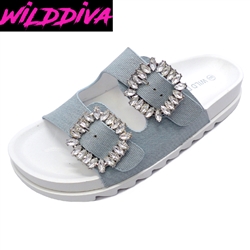 AILEEN-16A WHOLESALE WOMEN'S FOOTBED SANDALS