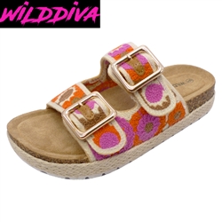 ALASIA-10 WHOLESALE WOMEN'S FOOTBED SANDALS