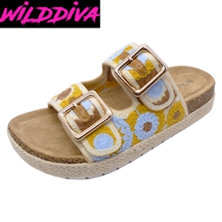 ALASIA-10 WHOLESALE WOMEN'S FOOTBED SANDALS