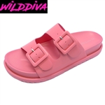 AYKO-04 WHOLESALE WOMEN'S FOOTBED SANDALS