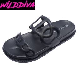 AYO-03 WHOLESALE WOMEN'S FOOTBED SANDALS