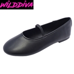 CARDEE-04A WOMEN'S MARY JANE BALLET FLATS