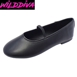 CARDEE-04A WOMEN'S MARY JANE BALLET FLATS