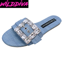 CLOVER-325 WHOLESALE WOMEN'S FLAT SANDALS