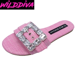 CLOVER-325 WHOLESALE WOMEN'S FLAT SANDALS