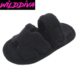 CUPCAKE-11 WOMEN'S CASUAL FUR SLIPPERS