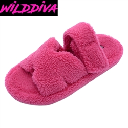 CUPCAKE-11 WOMEN'S CASUAL FUR SLIPPERS