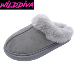 CUSHY-10 WOMEN'S CASUAL FURRY SLIPPERS