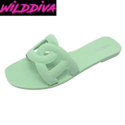 JAZZY-17 WHOLESALE WOMEN'S FLAT JELLY SANDALS