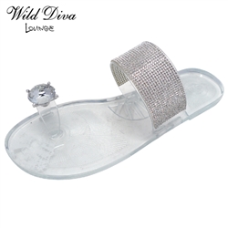 *SOLD OUT*JOLIE-10 WHOLESALE WOMEN'S FLAT JELLY SANDALS