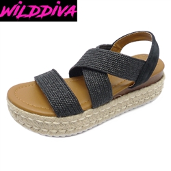 KLARA-64 WHOLESALE WOMEN'S FLATFORM SANDALS