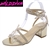 LARINA-209 WHOLESALE WOMEN'S BUTTERFLY LOW HEEL SANDALS