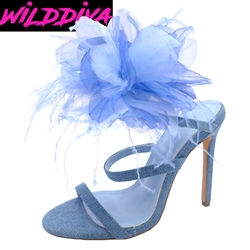 PARIS-01 WHOLESALE WOMEN'S SLINKY STYLE FLORAL HIGH HEELS