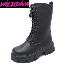 PREMO-11 WHOLESALE WOMEN'S LUG SOLE COMBAT BOOTS