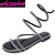 ROO-12 WHOLESALE WOMEN'S SLINKY STYLE FLAT SANDALS