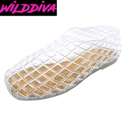 SILA-01 WHOLESALE WOMEN'S FISHERMAN STYLE JELLY FLATS