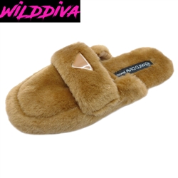 SOULMATE-01 WOMEN'S CASUAL FURRY SLIPPERS