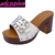 WEEL-01 WHOLESALE WOMEN'S HIGH HEEL CLOG SANDALS