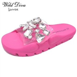 YORK-07 WHOLESALE WOMEN'S FASHION FOOTBED SANDALS